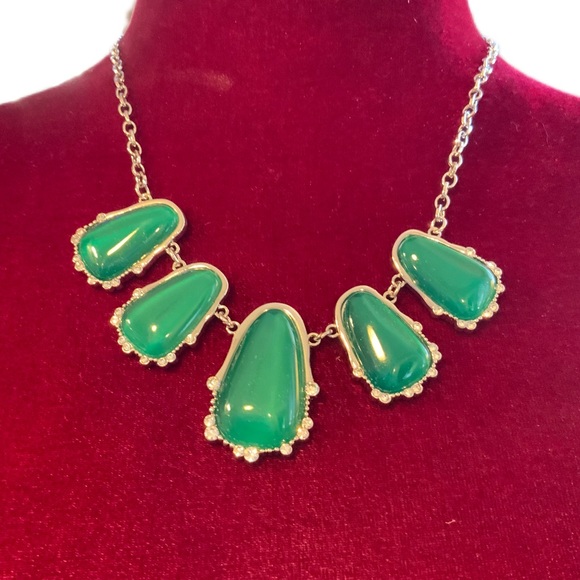 Think PROM or WEDDING. Super classy and elegant silvertone with green stones …. - Picture 2 of 5
